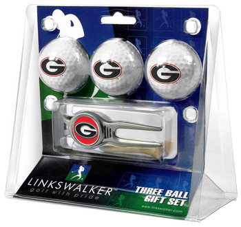 Georgia Bulldogs - Kool Tool 3 Ball Gift Pack