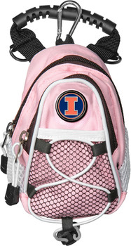 Illinois Fighting Illini - Mini Day Pack  -  Pink