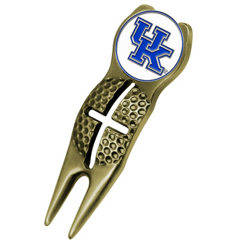 Kentucky Wildcats - Crosshairs Divot Tool  -  Gold