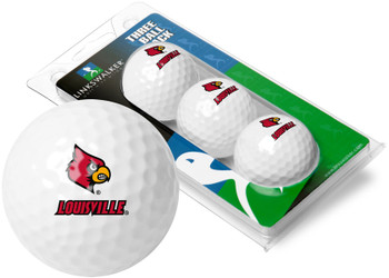 Louisville Cardinals - 3 Golf Ball Sleeve