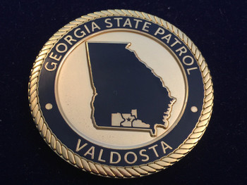 Georgia STATE PATROL VALDOSTA  POST # 31 COIN RARE