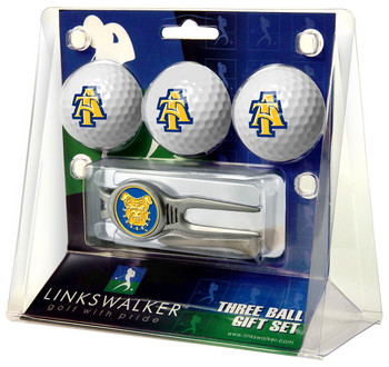 North Carolina A&T Aggies - Kool Tool 3 Ball Gift Pack