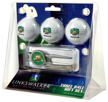 Ohio University Bobcats - Kool Tool 3 Ball Gift Pack