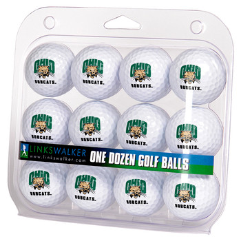 Ohio University Bobcats - Dozen Golf Balls