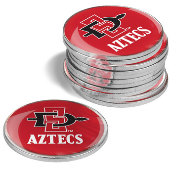 San Diego State Aztecs - 12 Pack Ball Markers