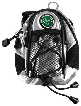 South Florida Bulls - Mini Day Pack  -  Silver