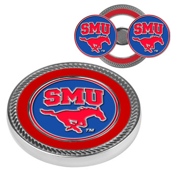 Southern Methodist University Mustangs - Challenge Coin / 2 Ball Markers
