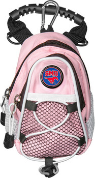 Southern Methodist University Mustangs - Mini Day Pack  -  Pink