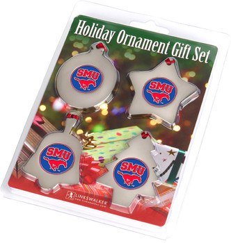 Southern Methodist University Mustangs - Ornament Gift Pack