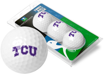 Texas Christian Horned Frogs - 3 Golf Ball Sleeve