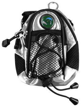 Tulane University Green Wave - Mini Day Pack  -  Silver