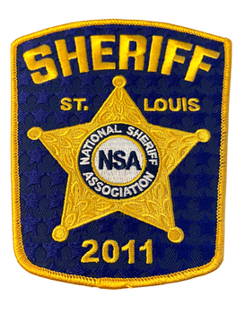 NATIONALSHERIFFS ASSOC.  ST LOUIS PATCH 2011