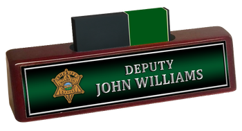 Miami Sheriff BUSINESS CARD HOLDER