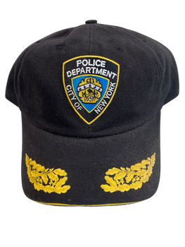 NYPD GOLD PATCH HAT