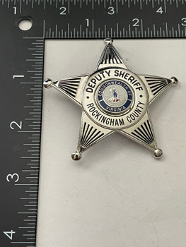 DEPUTY SHERIFF ROCKINGHAM  COUNTY  STAR BADGE VA