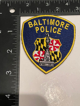 BALTIMORE POLICE MD PATCH SMALL