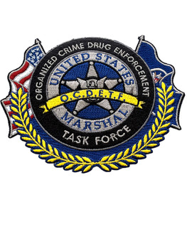 U.S. MARSHALS SERVICE OCDETF PATCH U.S. MARSHALS SERVICE OCDETF PATCH