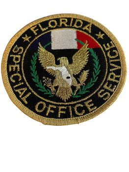 FLORIDA SPECIAL OFFICE SERVICE PATCH FLORIDA SPECIAL OFFICE SERVICE PATCH