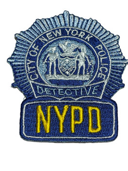 NYPD BLUE BADGE PATCH RARE