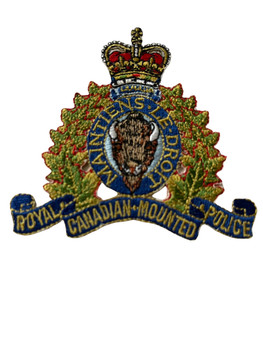 ROYAL CANADIAN MOUNTED POLICE PATCH ROYAL CANADIAN MOUNTED POLICE PATCH
