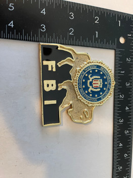 FBI BUFFALO PAPERWEIGHT LAST ONE