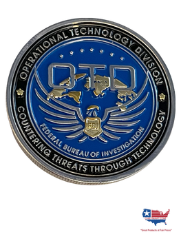 FBI OPERATION TECHNOLOGY DIVISION COIN RARE 