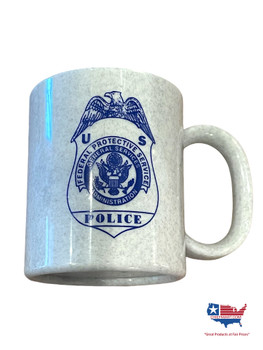 GSA GENERAL SERVICES  ADMINISTRATION  POLICE UNBREAKABLE MUG
