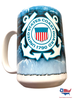 U.S. COAST GUARD  MUG 15 OZ 