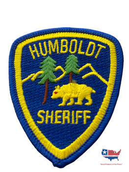 HUMBOLDT COUNTY SHERIFF CA  PATCH SMALL