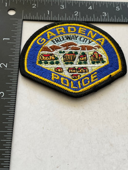 GARDENA POLICE CA  PATCH SMALL