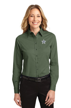 Port Authority® Ladies Long Sleeve Easy Care Shirt (LBK)
