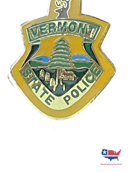 VERMONT STATE POLICE EMBLEM  Lapel Pin 