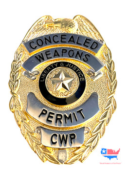 CONCEALED WEAPONS PERMIT  BADGE 
