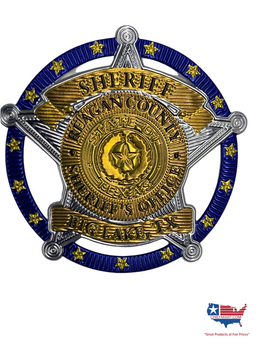 REAGAN COUNTY SHERIFF TX FLEX STAR BADGE 2