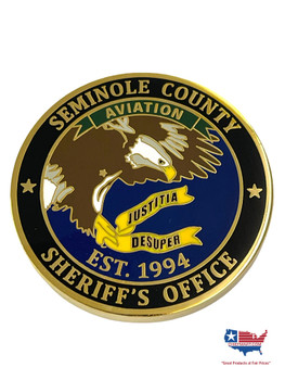 SEMINOLE SHERIFF AVIATION UNIT COIN SEMINOLE SHERIFF AVIATION UNIT COIN