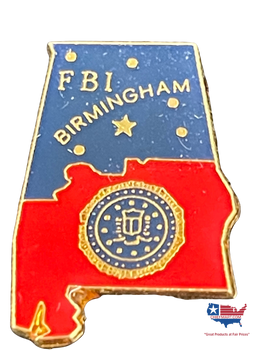 FBI BIRMINGHAM LAPEL PIN