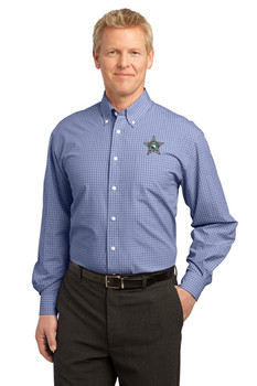 Osceola Port Authority® Plaid Pattern Easy Care Shirt