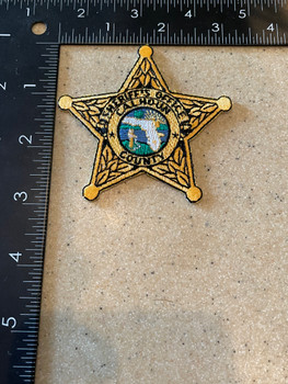 CALHOUN COUNTY SHERIFF STAR FL PATCH GOLD