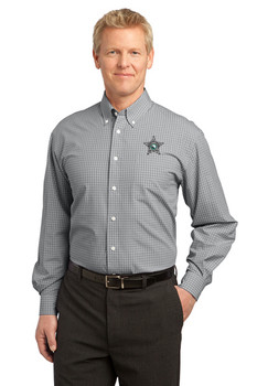 Wakulla Port Authority® Plaid Pattern Easy Care Shirt