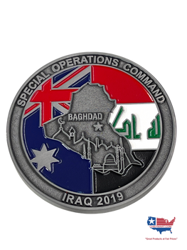SPECIAL OPS COMMAND IRAQ 2019 MILITARY COIN