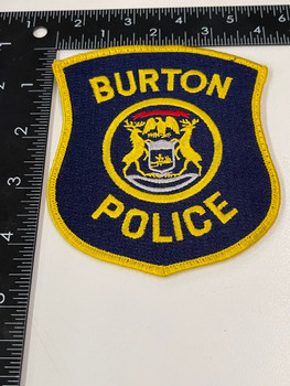 BURTON POLICE MI PATCH