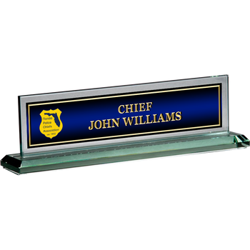 FPCA GLASS NAME PLATE