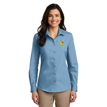 FPCA Port Authority® Ladies Long Sleeve Carefree Poplin Shirt