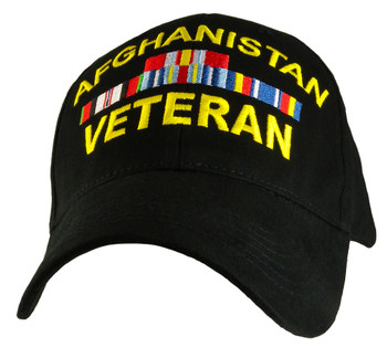 AFGHANISTAN VETERAN(BLK) Hat