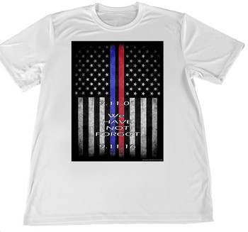 Twin Towers 9-11 2016 Remembrance T-Shirt S - XXL