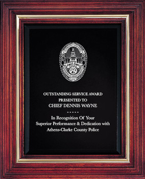 Cherry Award Plaque