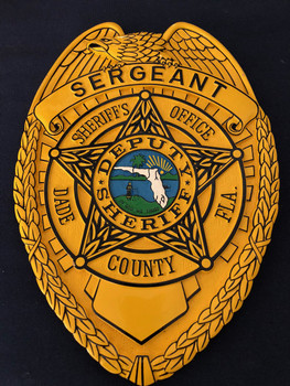 MDPD SGT badge.

Priced to hang, on your wall that is.