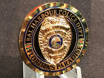BAL HARBOUR FL POLICE COIN