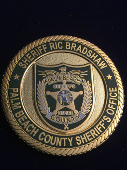 PALM BEACH SHERIFF FL COIN RARE