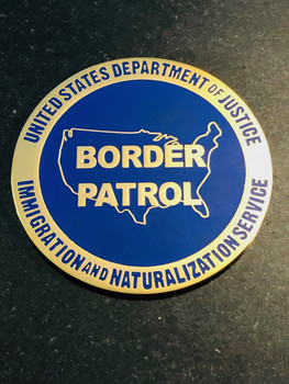 BORDER PATROL SEAL PAPERWEIGHT BORDER PATROL SEAL PAPERWEIGHT
